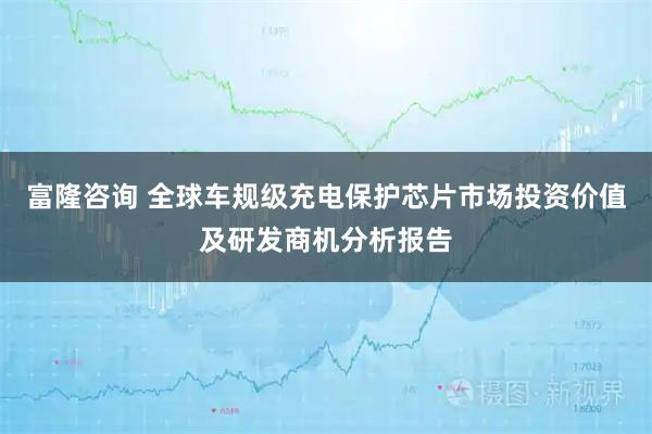 富隆咨询 全球车规级充电保护芯片市场投资价值及研发商机分析报告